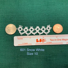 Load image into Gallery viewer, Shuttle Tatted Edging - Ring and Chains