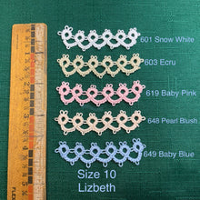 Load image into Gallery viewer, Shuttle Tatted Edging - Ring and Chains