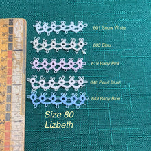 Load image into Gallery viewer, Shuttle Tatted Edging - Ring and Chains