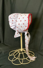 Load image into Gallery viewer, Prairie Bonnet, Crawfish Fabric -Shuttle Tatted Edging or Plain