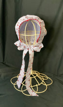 Load image into Gallery viewer, Prairie Bonnet, Crawfish Fabric -Shuttle Tatted Edging or Plain