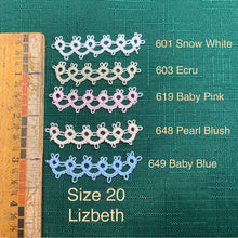 Load image into Gallery viewer, Shuttle Tatted Edging - Ring and Chains

