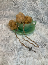 Load image into Gallery viewer, Acadian Brown Cotton Shuttle Tatted Rosary with Rose Quartz Beads
