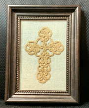 Load image into Gallery viewer, Acadian Brown Cotton Simple Cross
