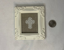 Load image into Gallery viewer, Mini Shuttle Tatted Vintage Cross
