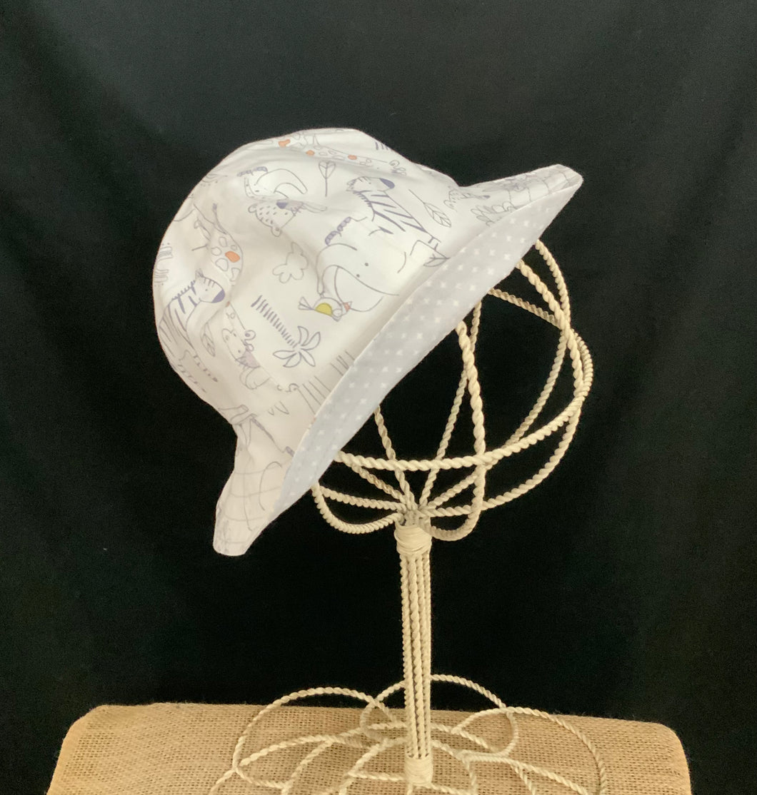Sun Hat - Zoo Friends