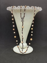 Load image into Gallery viewer, Rosary - Shuttle Tatting, Magnesite Beads
