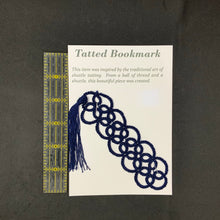 Load image into Gallery viewer, Bookmark - Shuttle Tatting, Elegant
