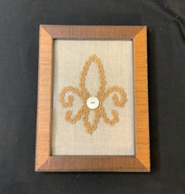 Load image into Gallery viewer, Acadian Brown Cotton Fleur de Lis
