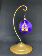 Load image into Gallery viewer, Satin Ornament - Tatted Christmas Tree
