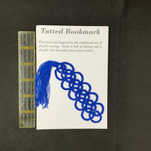 Load image into Gallery viewer, Bookmark - Shuttle Tatting, Elegant
